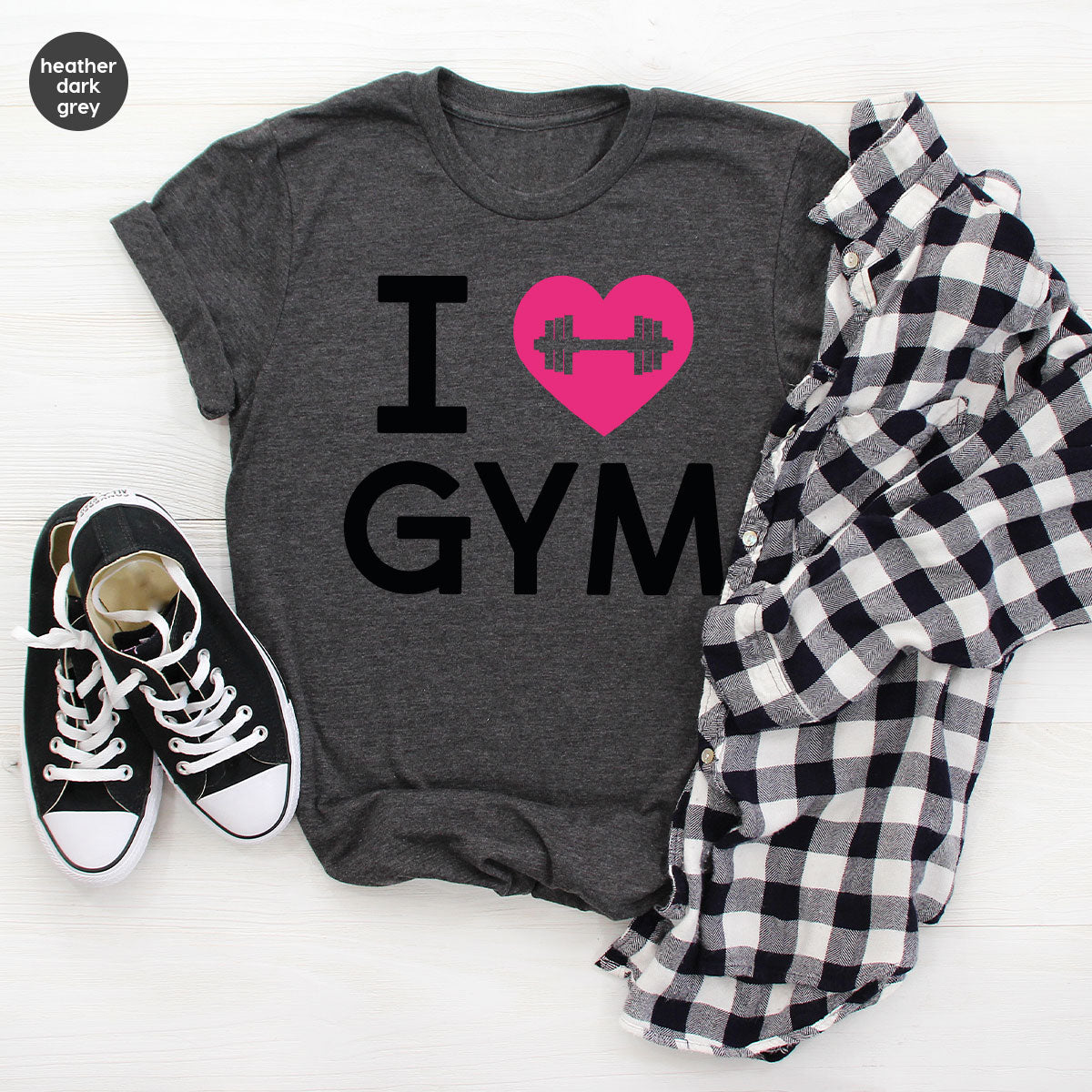 Fitness T-Shirt, GYM Shirt, I Love For Bodybuilder product image 31