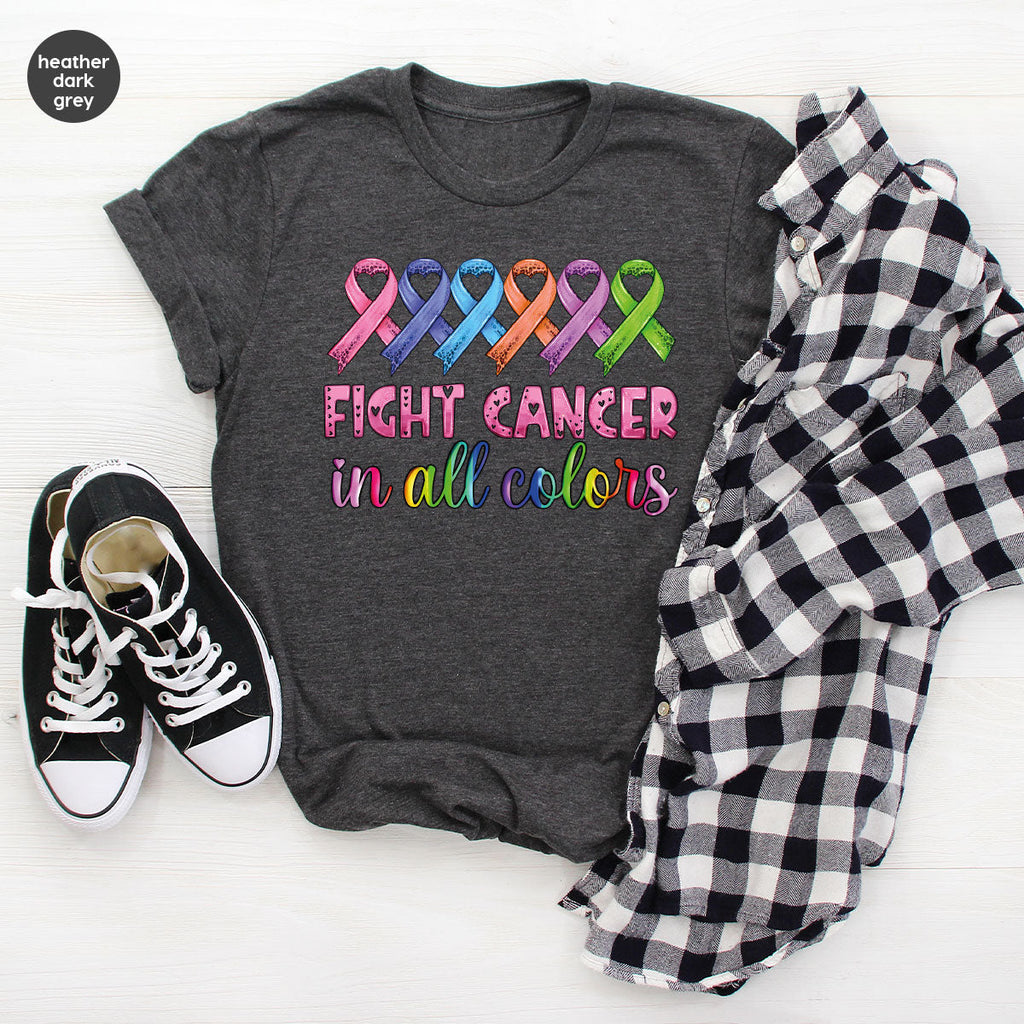 Lung Cancer Shirt, Family Support T-Shirt product image 59