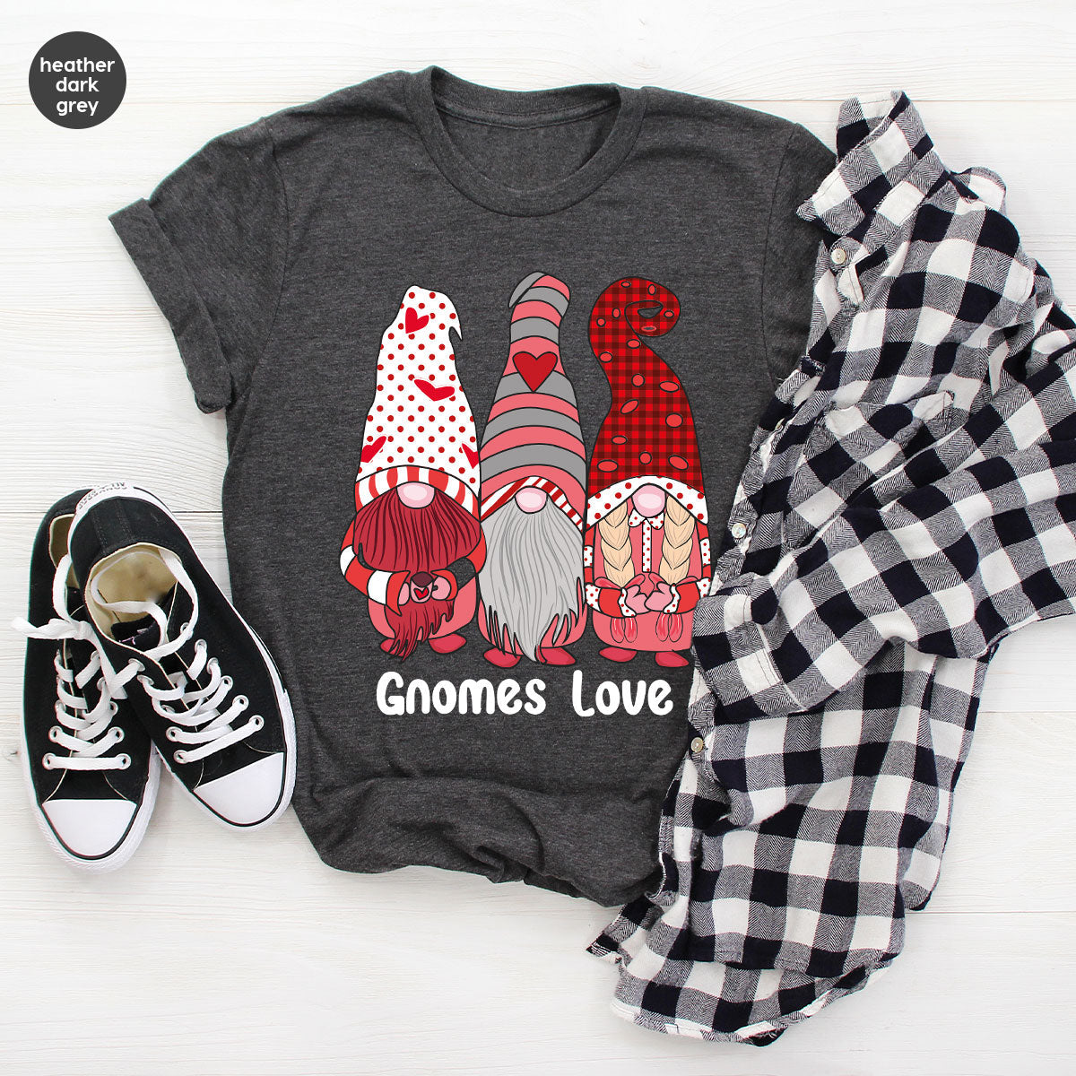Gnomes Love Shirt, 4ever Best T-Shirt, Valentine's Day 2023 product image 76