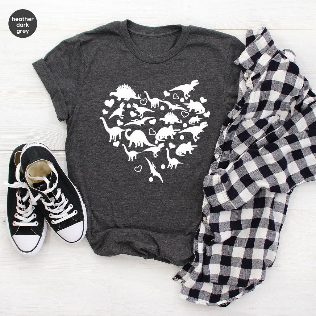Dinosaur Shirt, Valentine T-Shirt, 2023 Gift product image 59