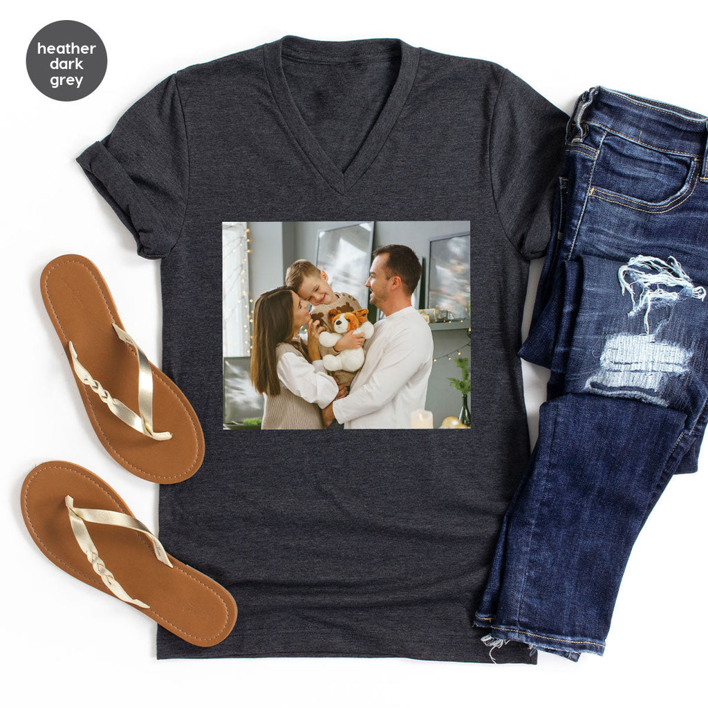 Custom Family T-Shirt, Customizable Photo Shirt, Baby Tee, product image 55