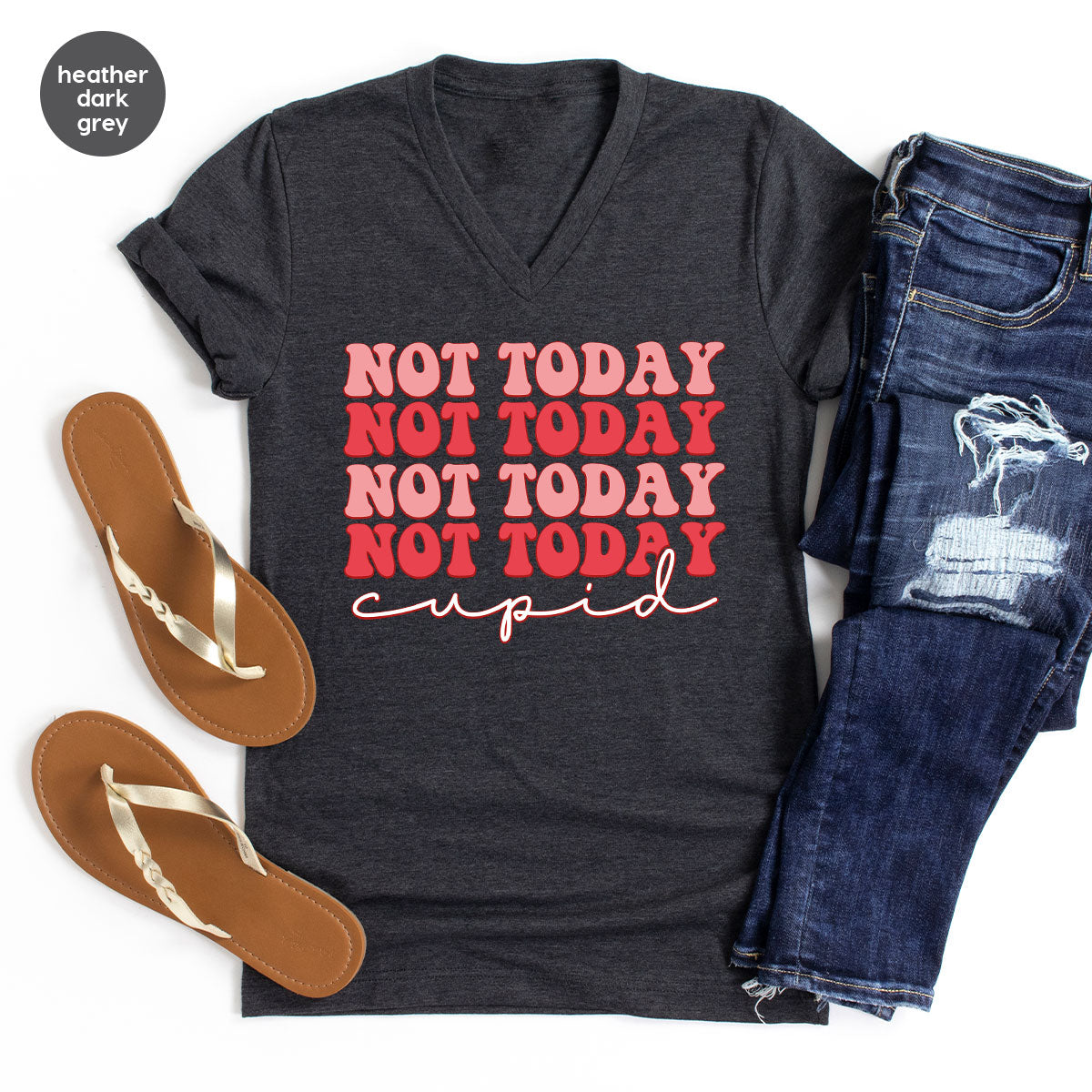 Not Today Shirt, Cupid T-Shirt, Cute Tee product image 25