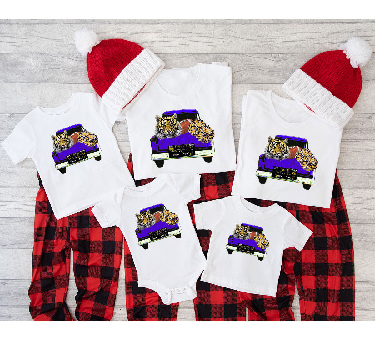 Football Truck Shirt, Tiger Graphic Tees, Mom TShirt, Gifts product image 83