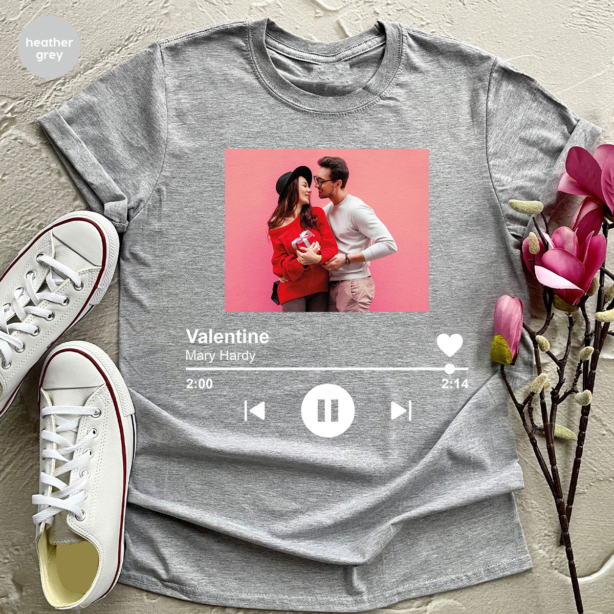 Custom Photo Valentine's Day Shirt, Personalized Gift product image 21