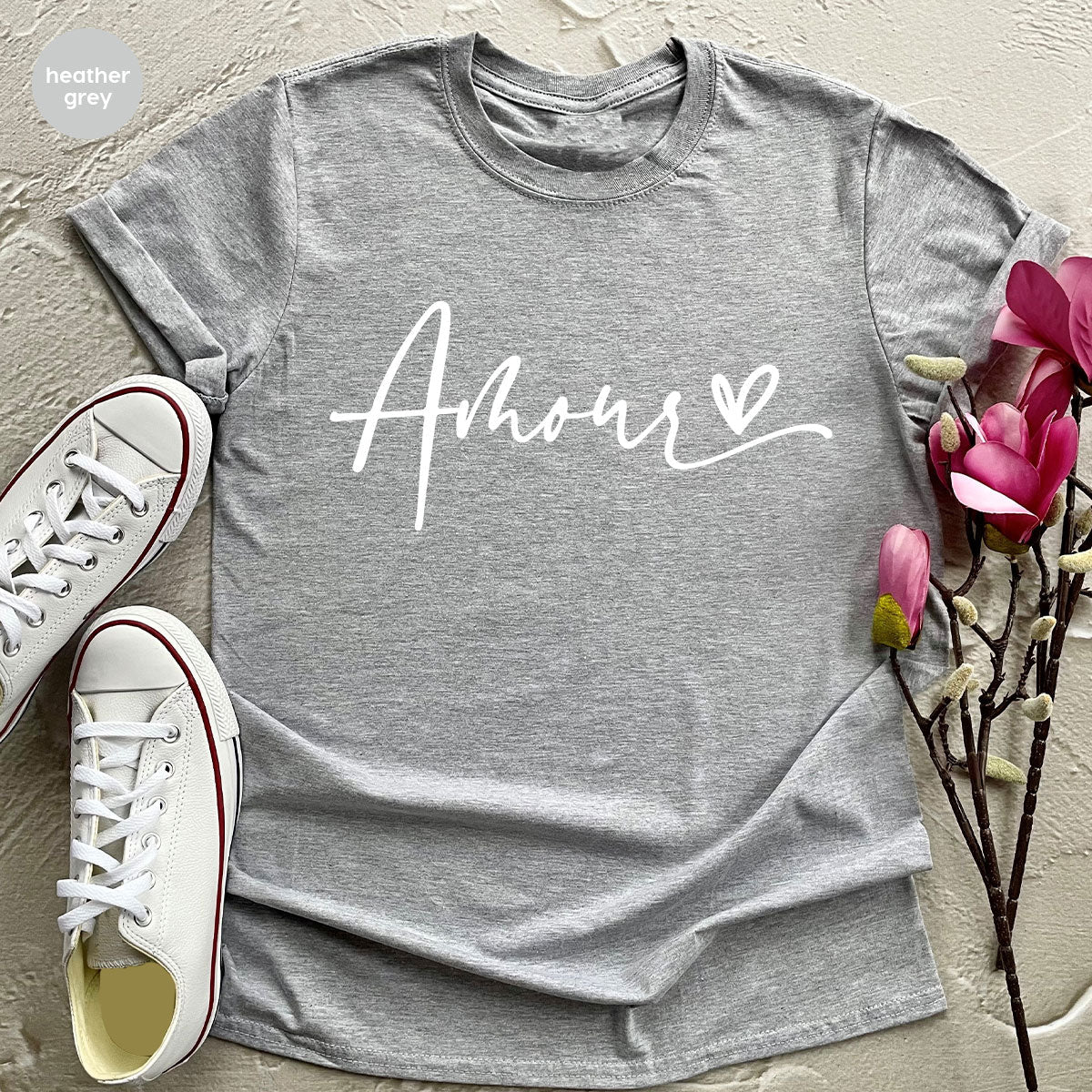 Among T-Shirt, Love Shirt, Heart Valentine's Tee product image 70