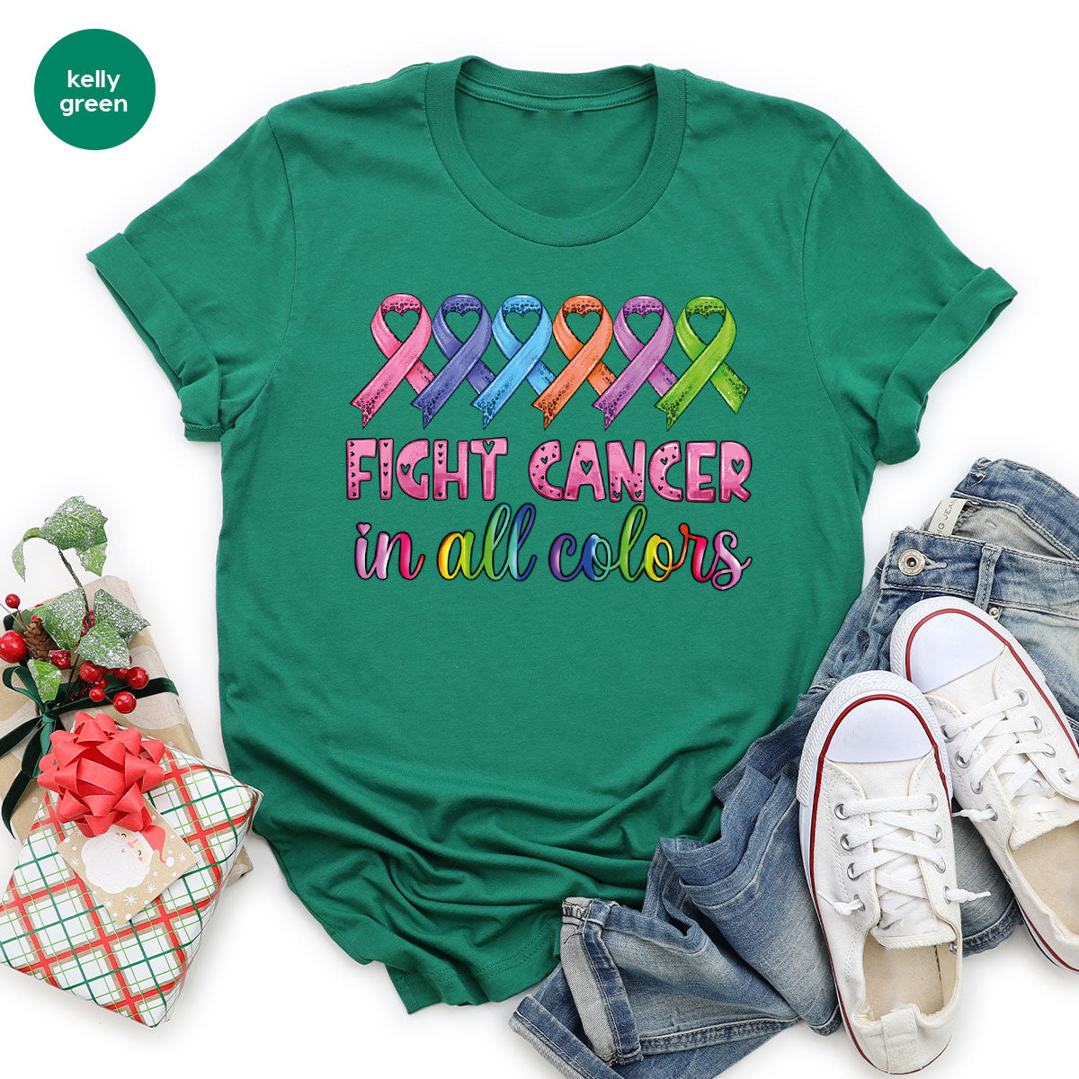 Lung Cancer Shirt, Family Support T-Shirt product image 65