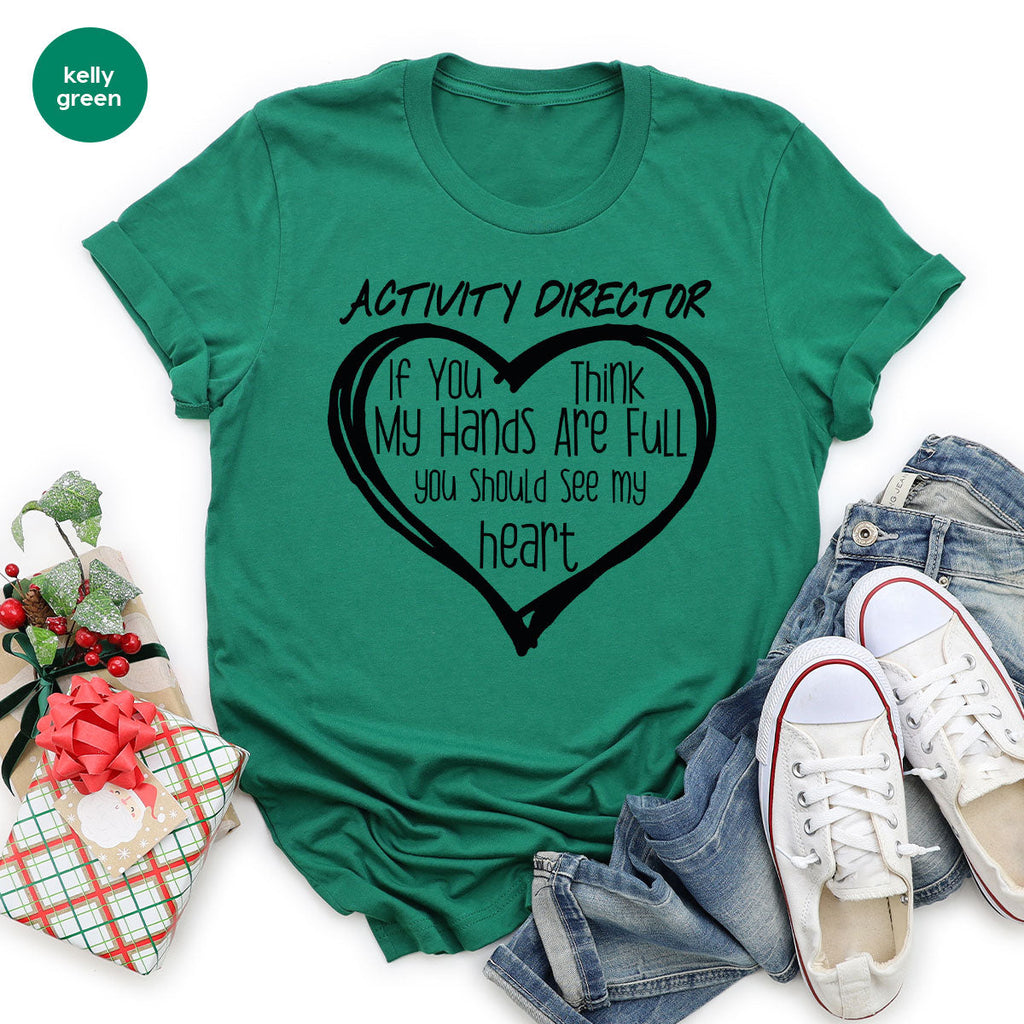 Activity Director Shirt, Love Heart Gift For Couples product image 57