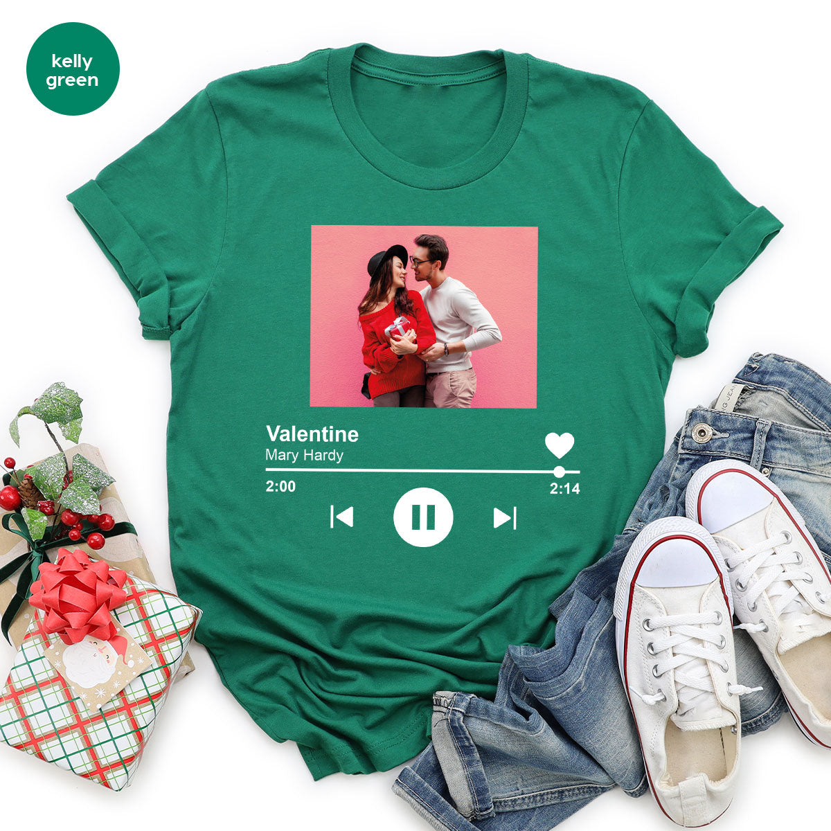 Custom Photo Valentine's Day Shirt, Personalized Gift product image 23