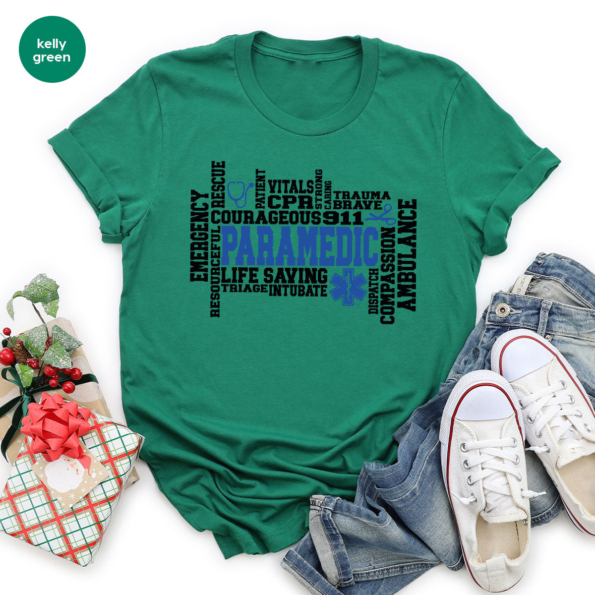 Paramedic T-Shirt, Ambulance Shirt, Life Saver Gift For product image 67