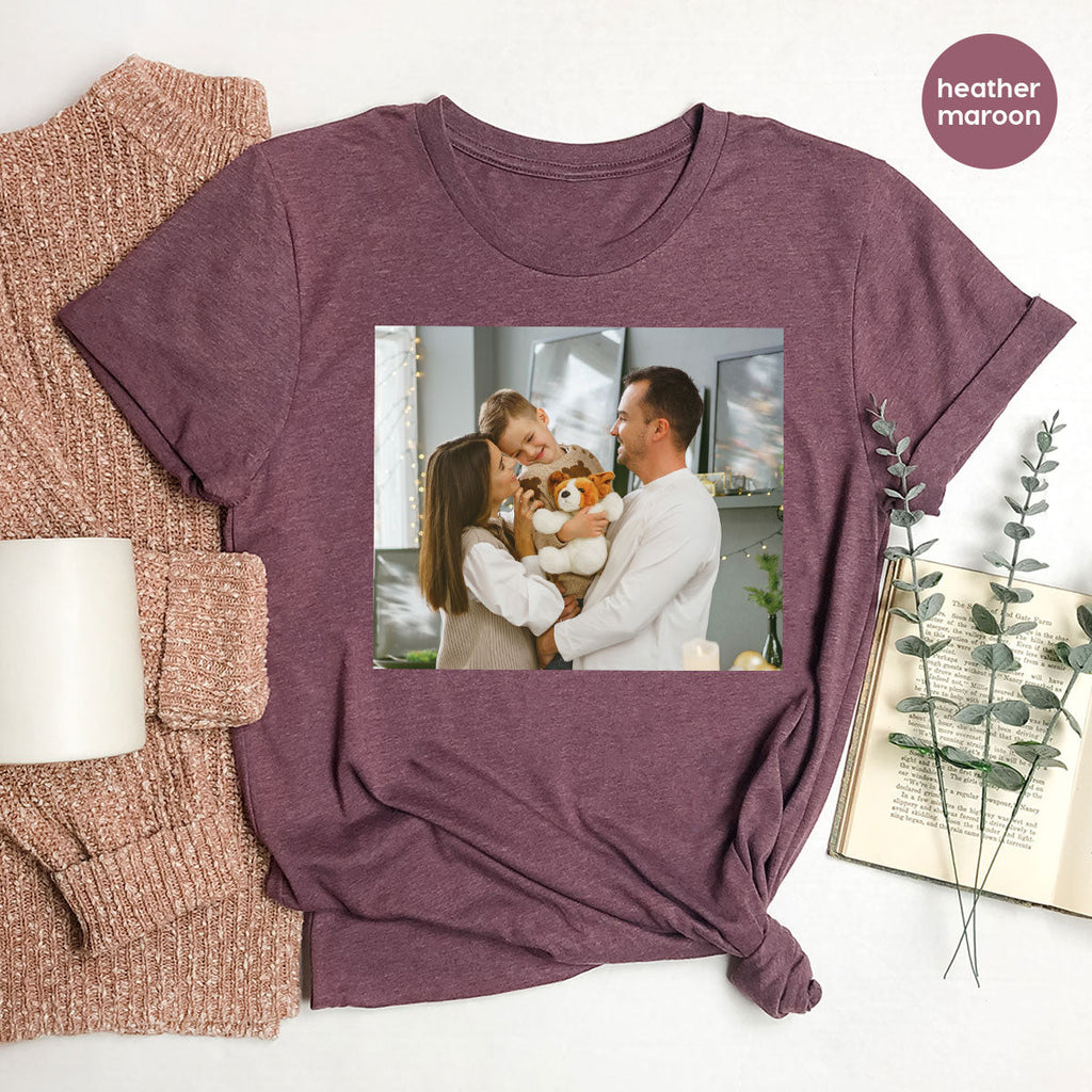 Custom Family T-Shirt, Customizable Photo Shirt, Baby Tee, product image 60