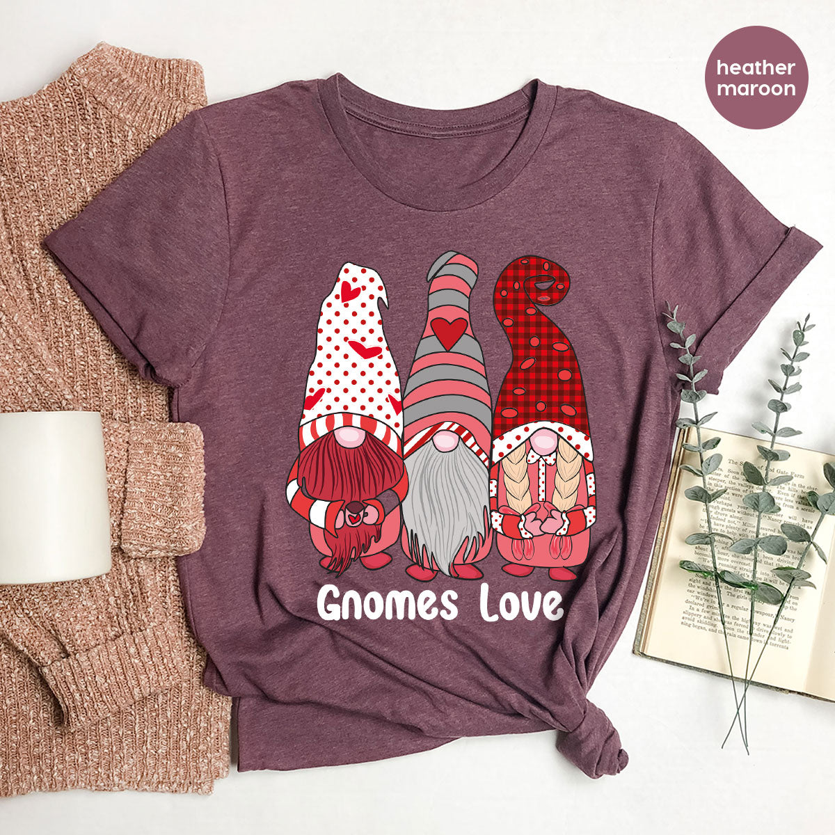 Gnomes Love Shirt, 4ever Best T-Shirt, Valentine's Day 2023 product image 83