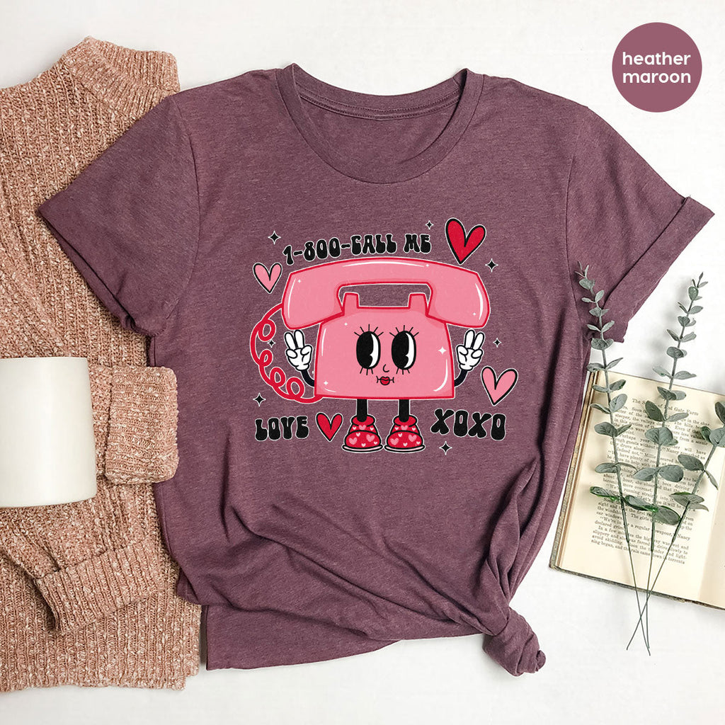 Call Me Lover Shirt, Funny Valentine's Day Cute Love T-Shirt product image 73
