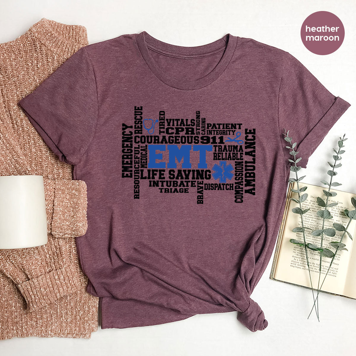 EMT Shirt, Gift For Paramedics, Life Saving T-Shirt product image 73