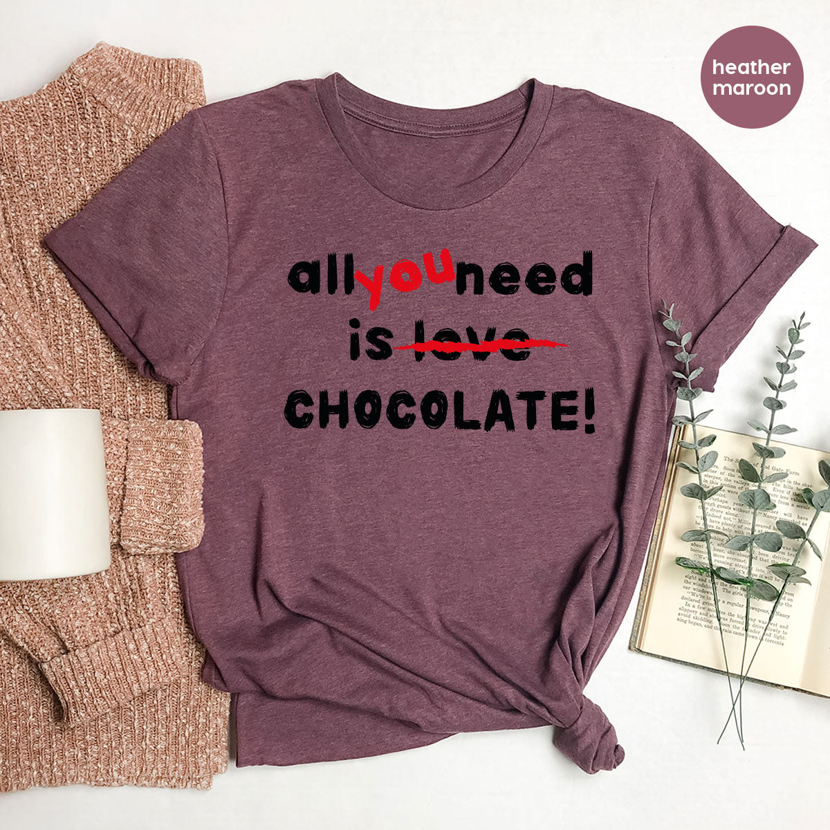 Anti Love Shirt, Chocolate T-Shirt, Valentine's Day product image 68