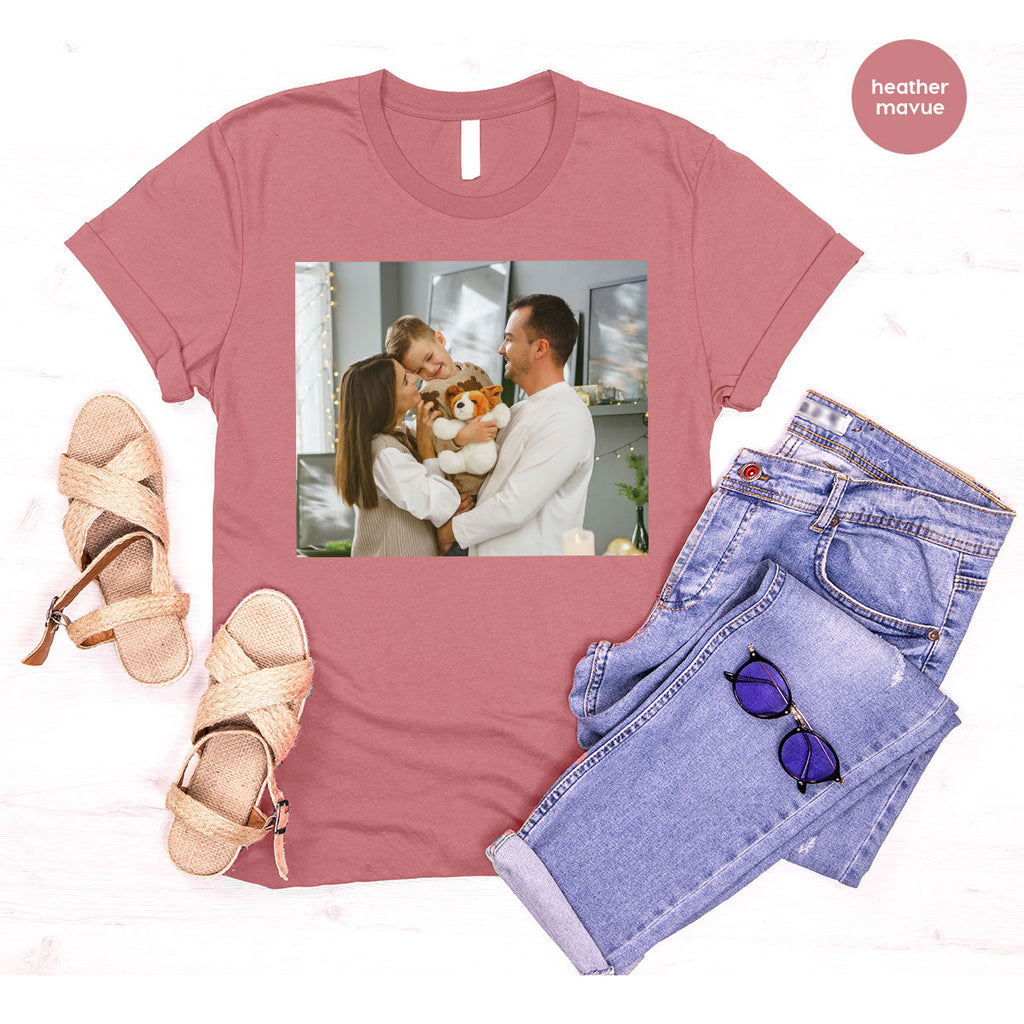 Custom Family T-Shirt, Customizable Photo Shirt, Baby Tee, product image 61