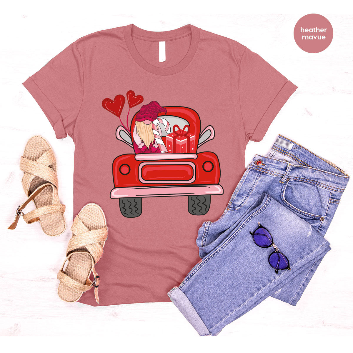 Valentine's Day Shirt, Love Transit 2023 T-Shirt, I You product image 78