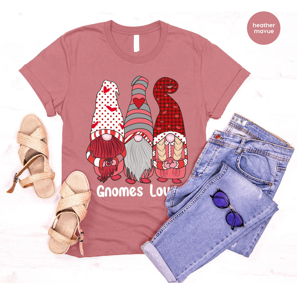 Gnomes Love Shirt, 4ever Best T-Shirt, Valentine's Day 2023 product image 84
