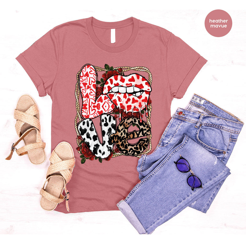 Love Shirt, Lovers Gift, Cool Valentine's Day T-Shirt product image 74