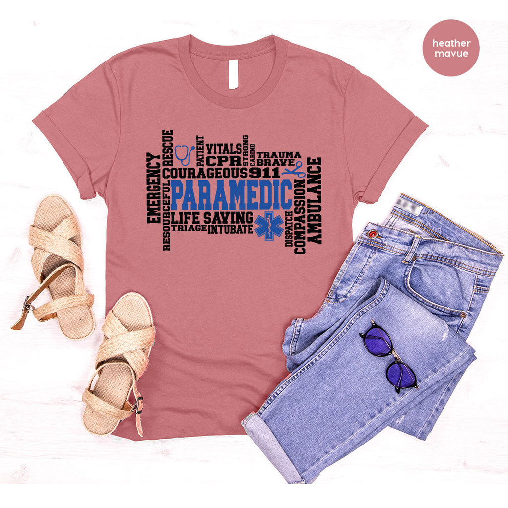 Paramedic T-Shirt, Ambulance Shirt, Life Saver Gift For product image 69