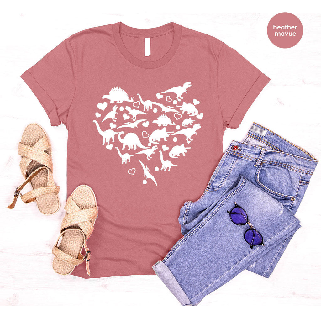 Dinosaur Shirt, Valentine T-Shirt, 2023 Gift product image 66