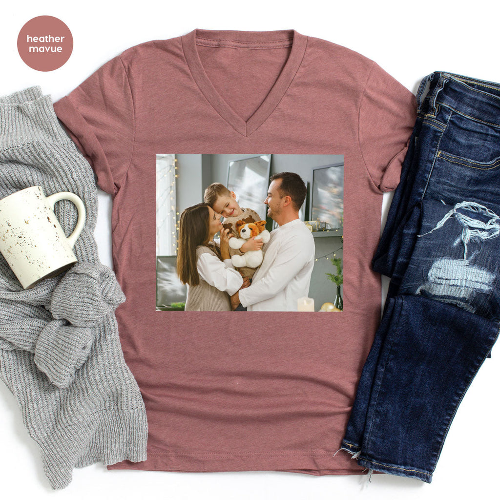 Custom Family T-Shirt, Customizable Photo Shirt, Baby Tee, product image 62