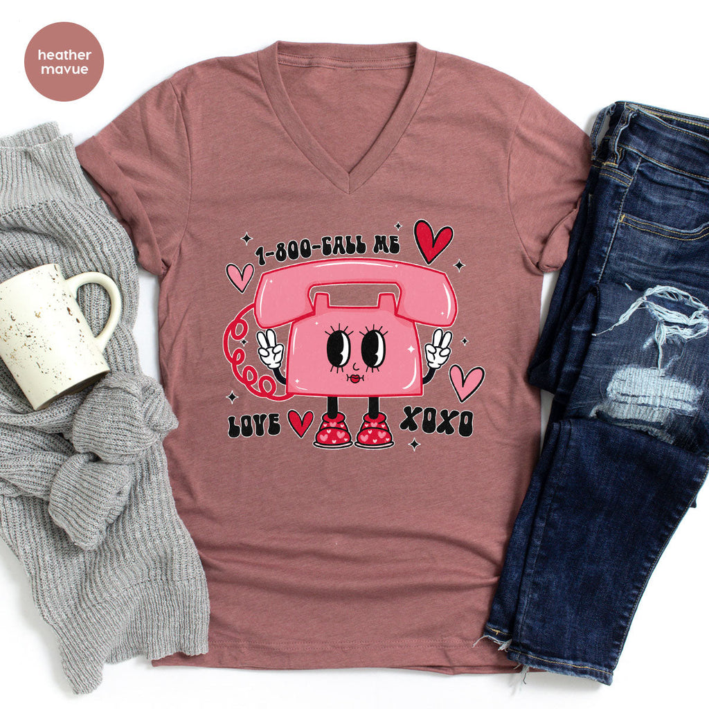 Call Me Lover Shirt, Funny Valentine's Day Cute Love T-Shirt product image 75