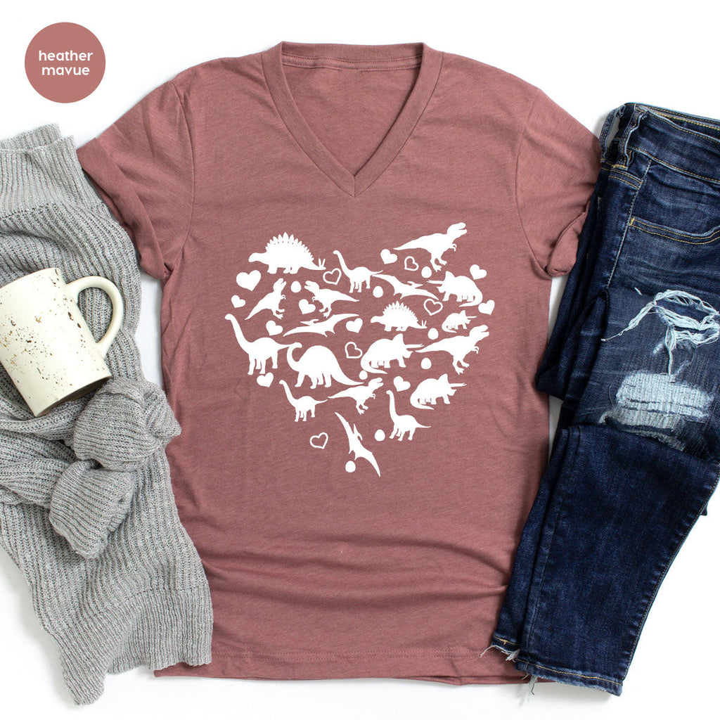 Dinosaur Shirt, Valentine T-Shirt, 2023 Gift product image 67