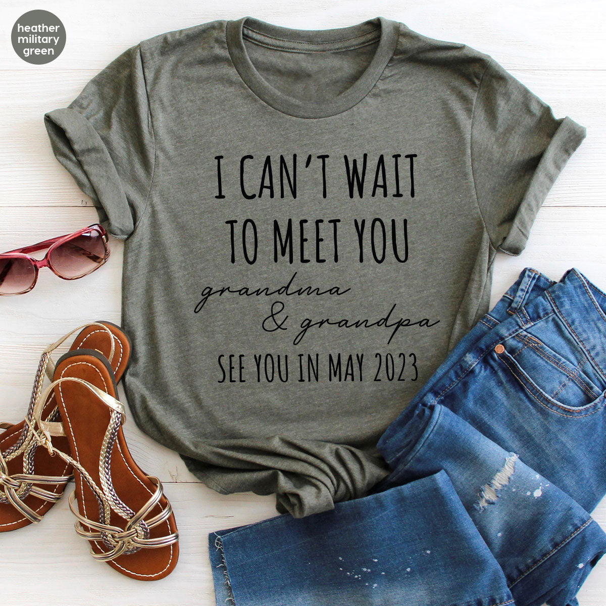 See You In May Shirt, Grandma T-Shirt, Grandpa Gift For product image 63