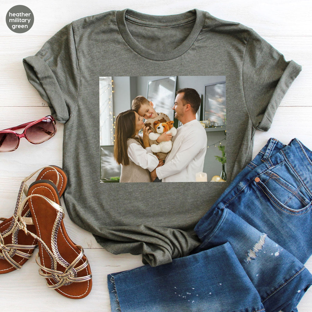 Custom Family T-Shirt, Customizable Photo Shirt, Baby Tee, product image 63