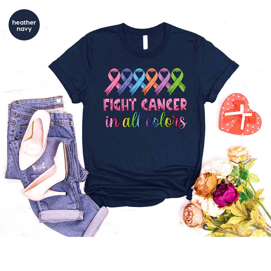 Lung Cancer Shirt, Family Support T-Shirt product image 70