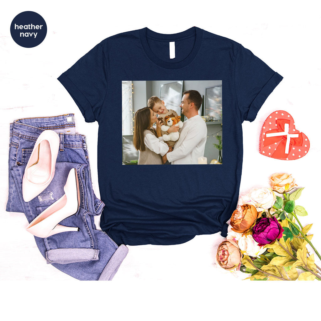 Custom Family T-Shirt, Customizable Photo Shirt, Baby Tee, product image 64