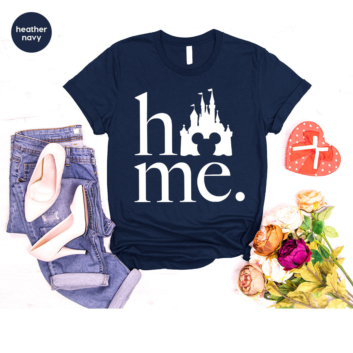 Disney Shirt, Family Home Sweatshirt, World Castle Graphic product image 76