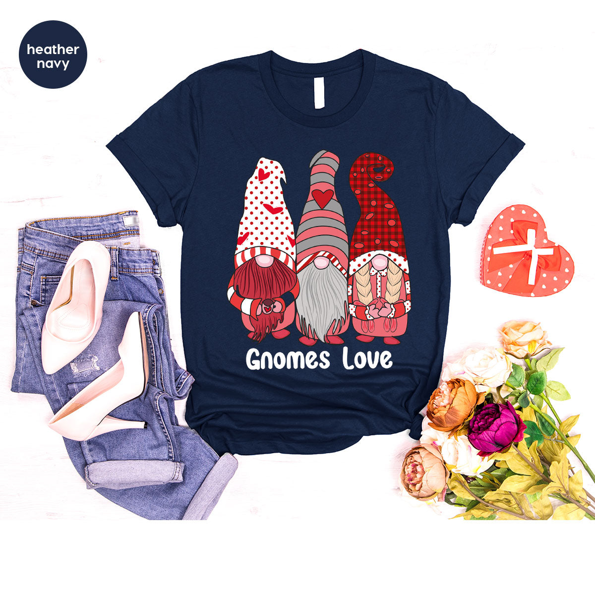 Gnomes Love Shirt, 4ever Best T-Shirt, Valentine's Day 2023 product image 87