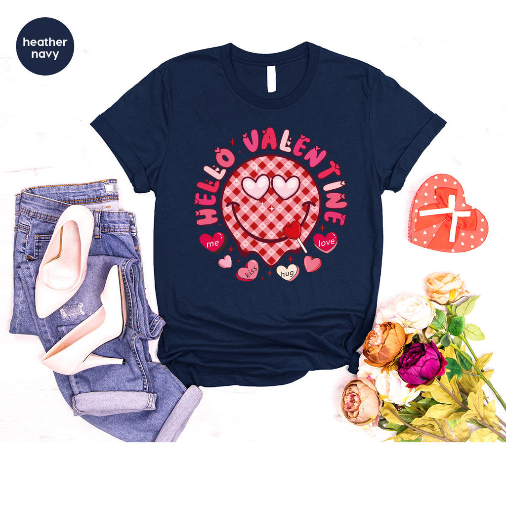 Hello Valentine Shirt, Valentine's Day Love Gift for My product image 61