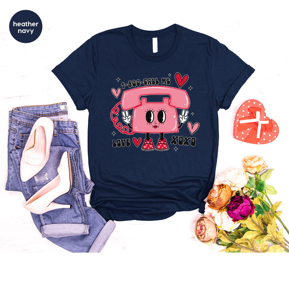 Call Me Lover Shirt, Funny Valentine's Day Cute Love T-Shirt product image 77
