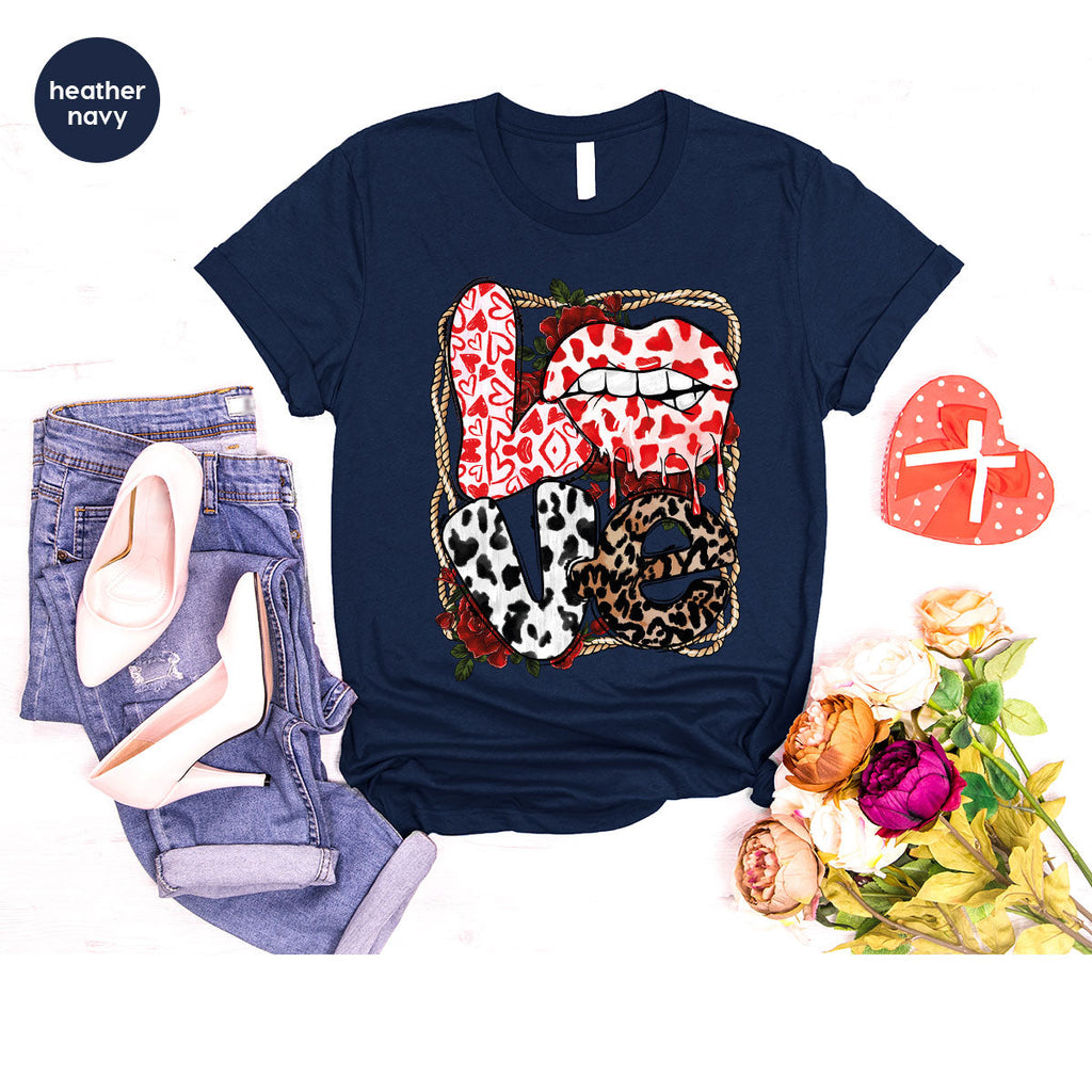 Love Shirt, Lovers Gift, Cool Valentine's Day T-Shirt product image 77