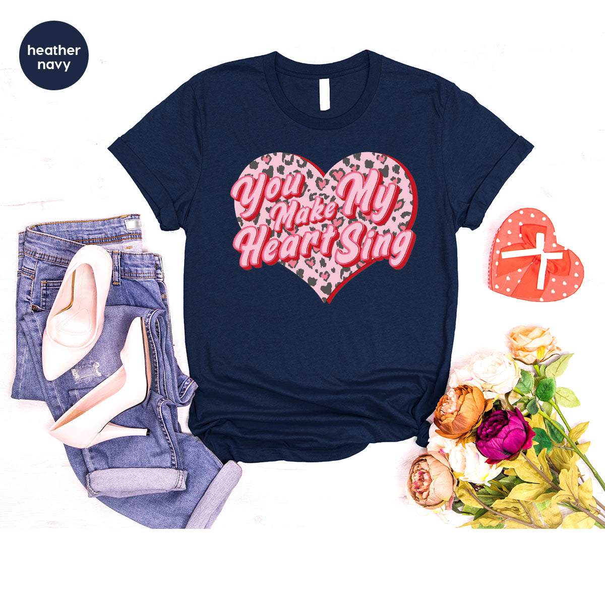 You Make My Heart Sing Shirt, Valentine's Day Romantic Gift product image 77