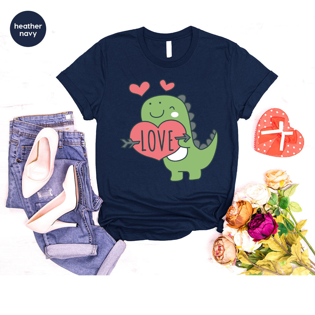 Love Shirt, Lovely Dinosaur Valentine's Day Special For product image 62