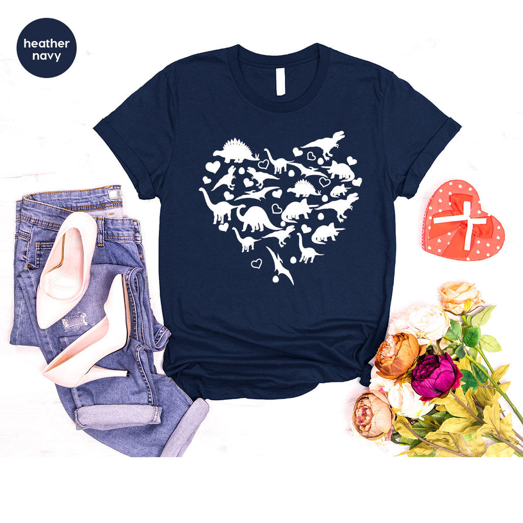 Dinosaur Shirt, Valentine T-Shirt, 2023 Gift product image 69