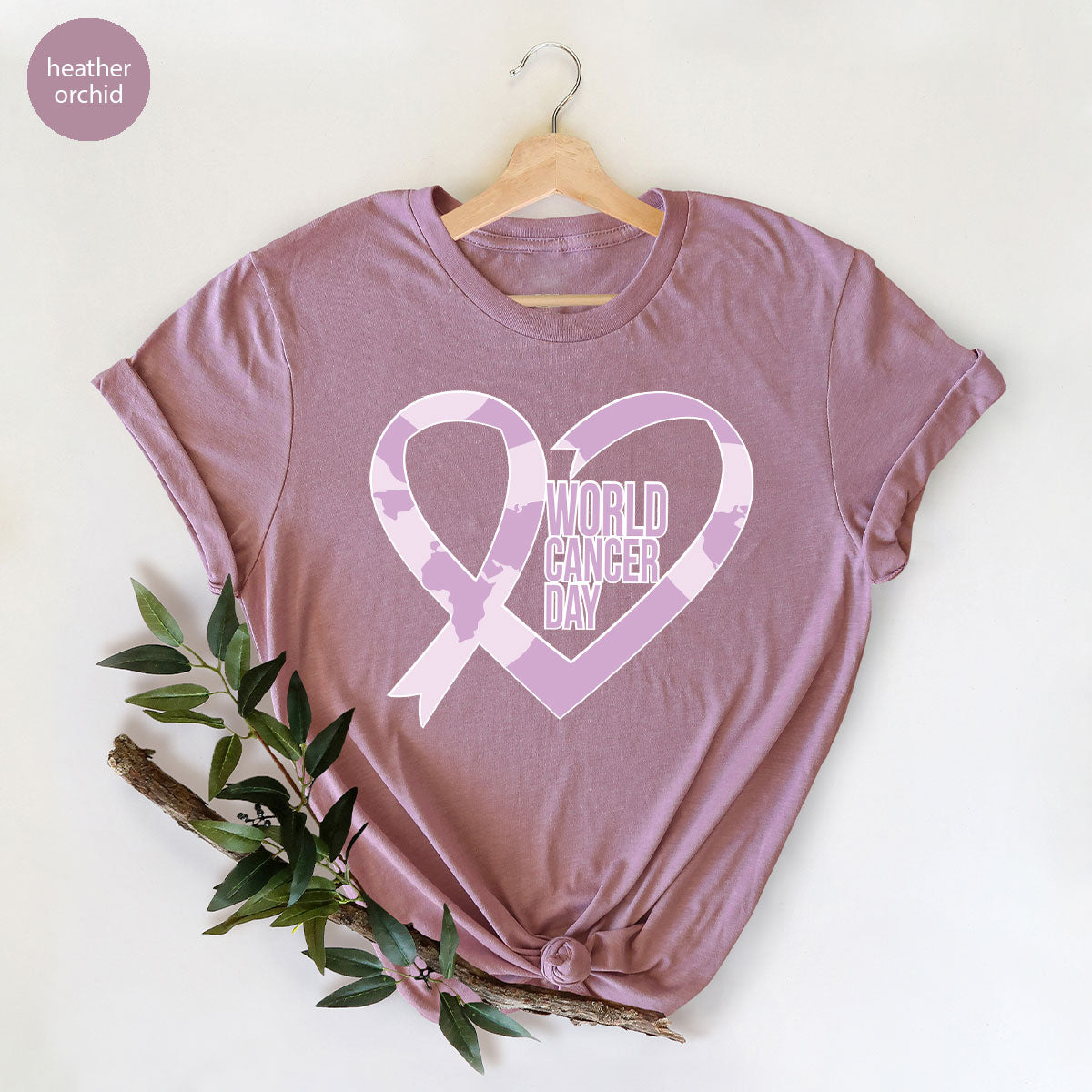 World Cancer Day Gift, T-Shirt, Support Shirt product image 75