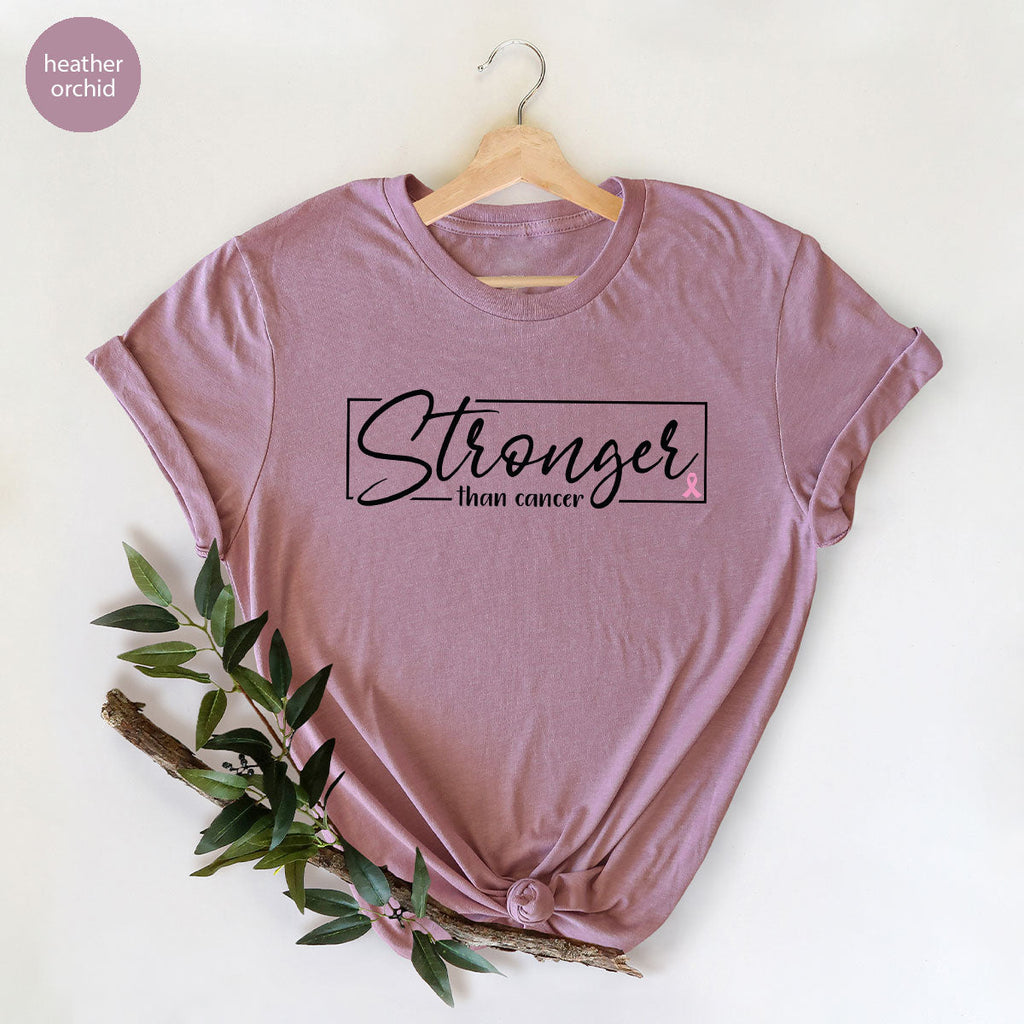 Stronger Than Cancer T-Shirt, Support Shirt, Warrior Tee product image 13