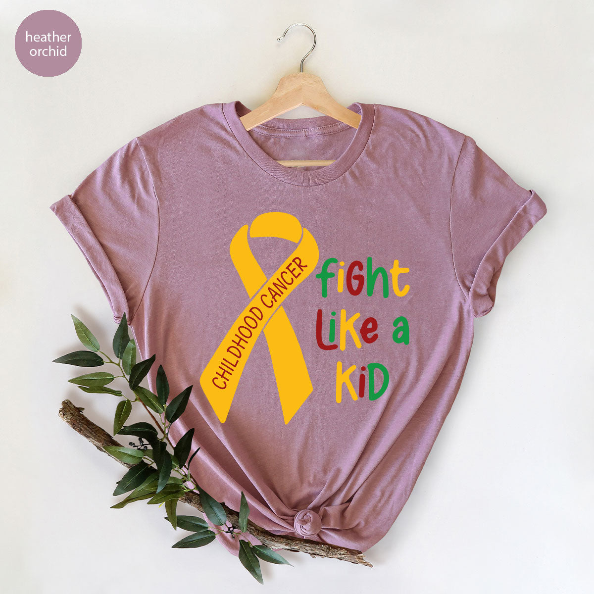 Fighting Like A Kid Shirt, Cancer Fight Childhood Canver product image 61