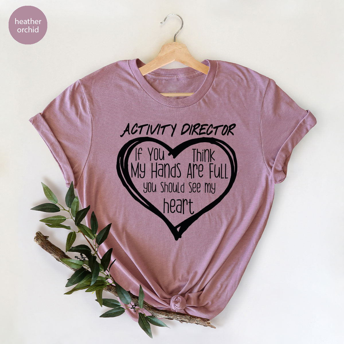 Activity Director Shirt, Love Heart Gift For Couples product image 63