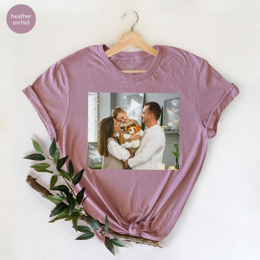 Custom Family T-Shirt, Customizable Photo Shirt, Baby Tee, product image 65