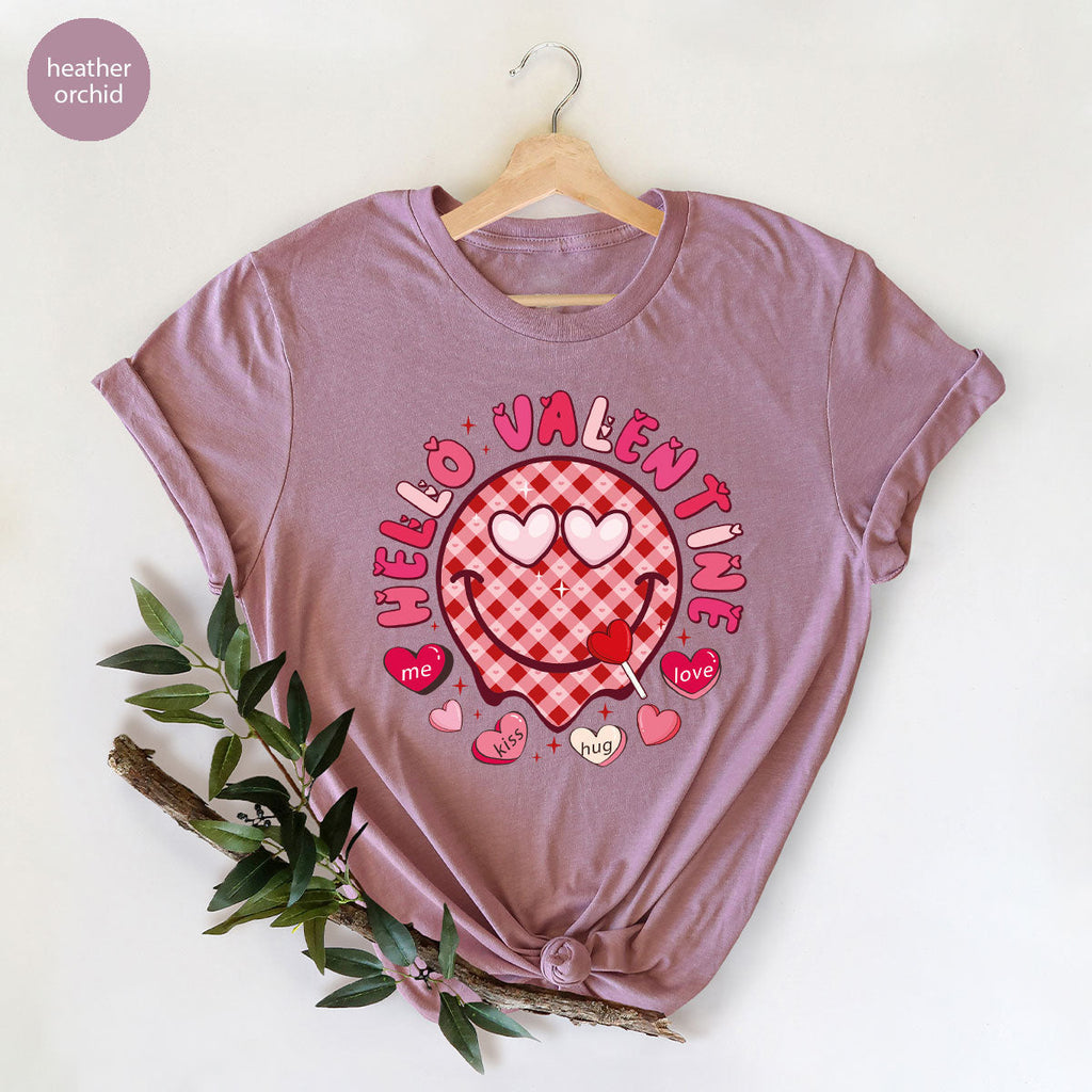 Hello Valentine Shirt, Valentine's Day Love Gift for My product image 62