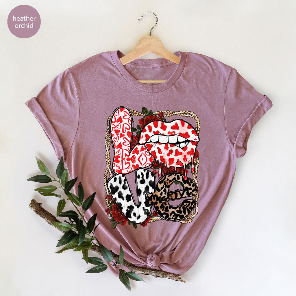 Love Shirt, Lovers Gift, Cool Valentine's Day T-Shirt product image 78