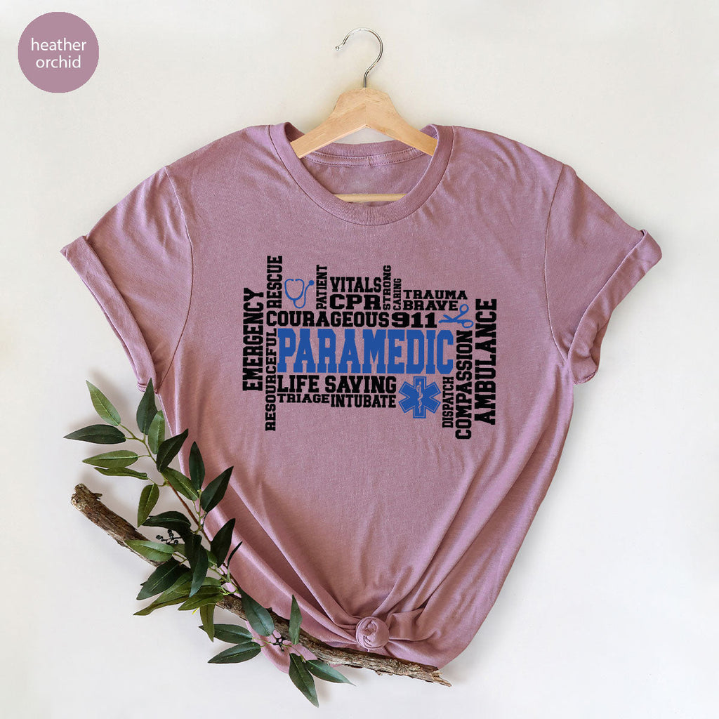 Paramedic T-Shirt, Ambulance Shirt, Life Saver Gift For product image 73