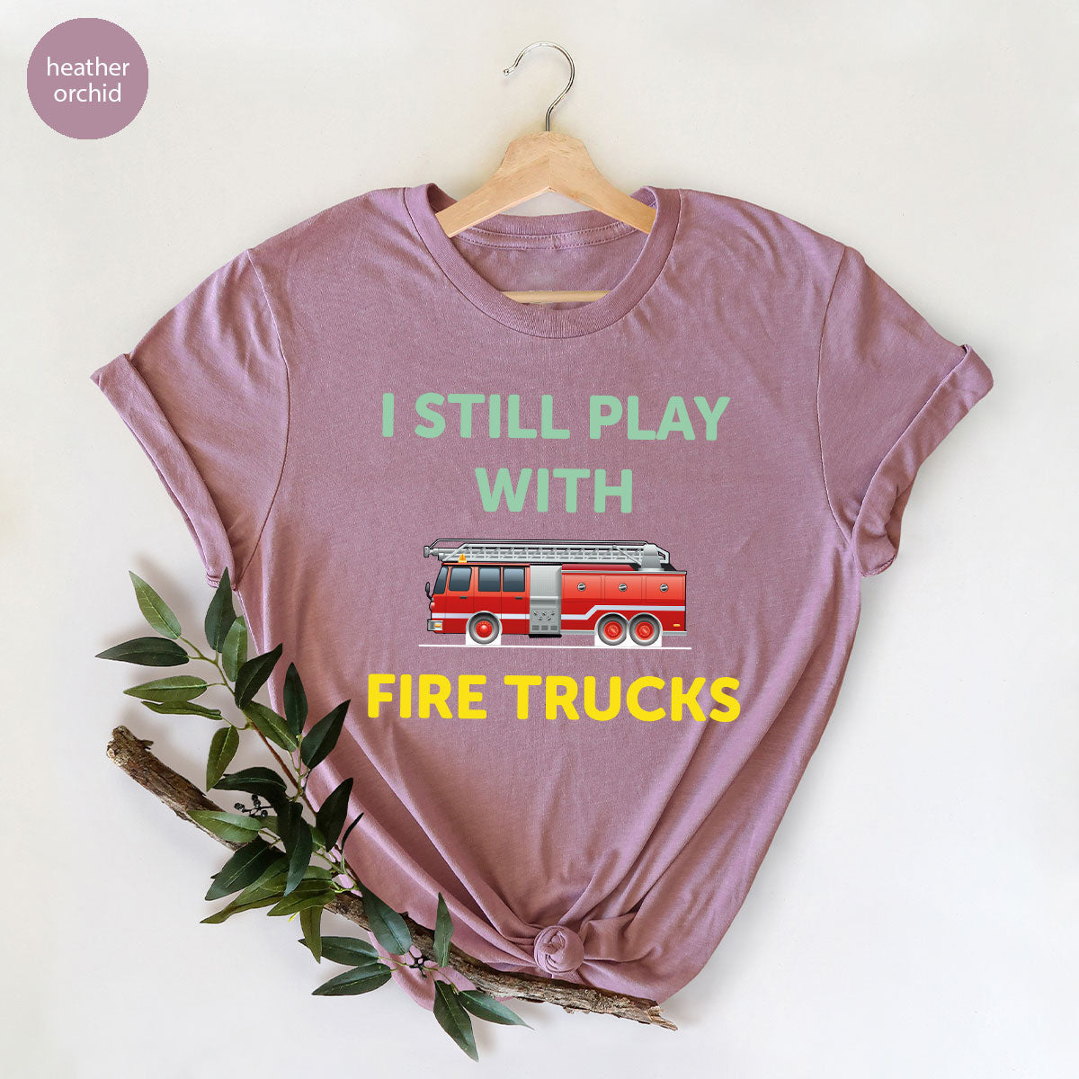 Fire Truck Shirt, Funny Fighter T-Shirt, Fireman Tee product image 79