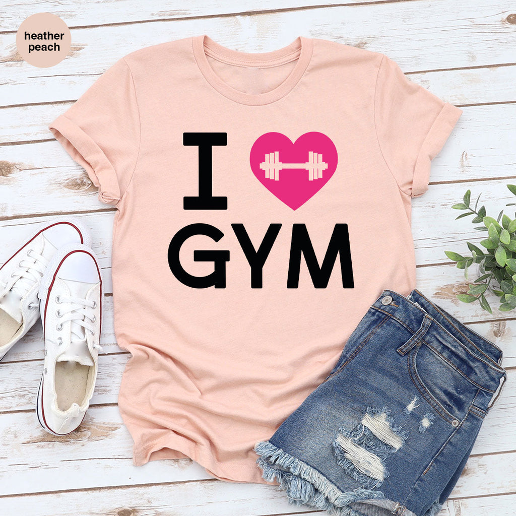 Fitness T-Shirt, GYM Shirt, I Love For Bodybuilder product image 33
