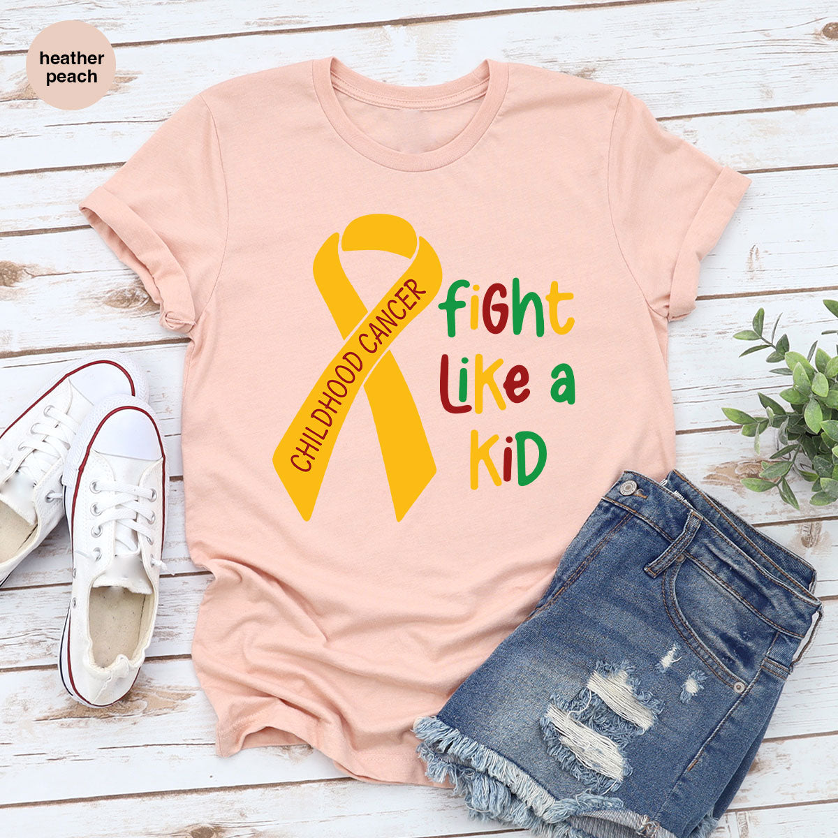 Fighting Like A Kid Shirt, Cancer Fight Childhood Canver product image 62